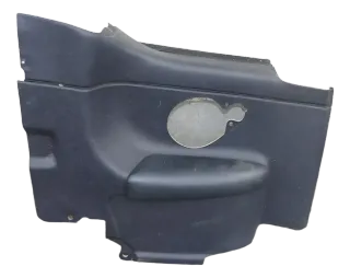 Golf 4 3 1E Cabrio Verkleidung Tür Seitenverkleidung hinten links LEDER blau - Bild 1