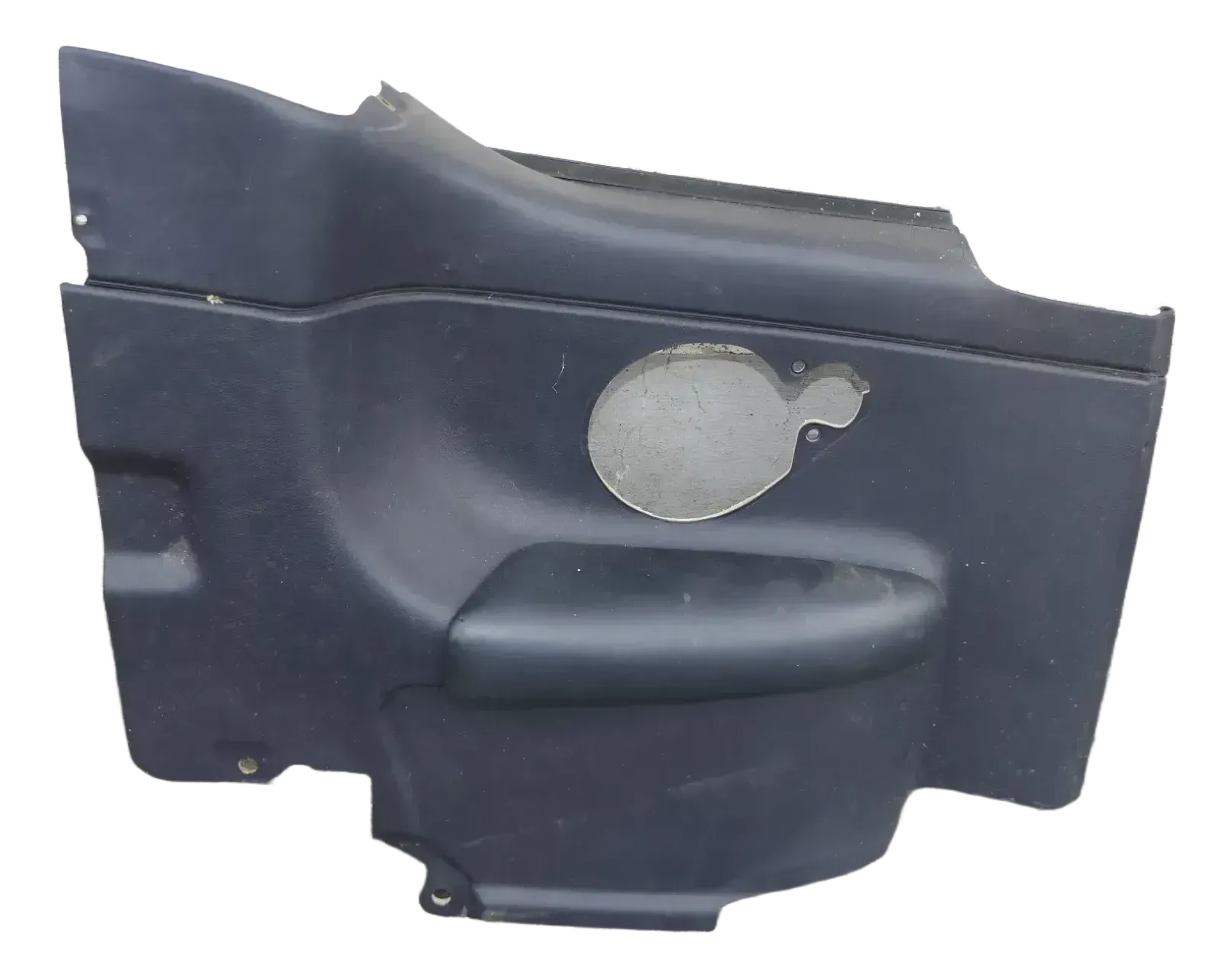 Golf 4 3 1E Cabrio Verkleidung Tür Seitenverkleidung hinten links LEDER blau - Bild 1
