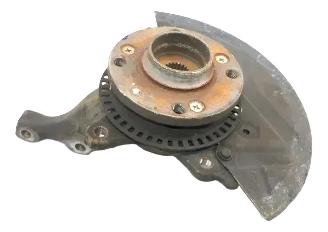 VW Golf 3 Caddy Achsschenkel Radlager links vorn 357407255C TDI geschraubt ABS - Bild 1