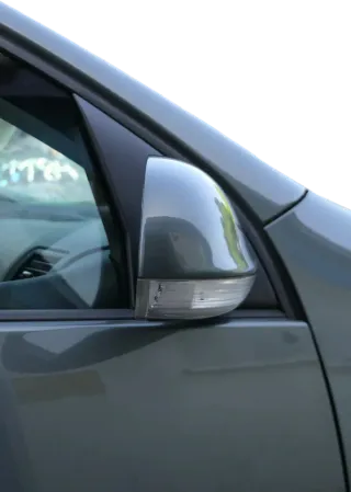 Golf 5 1K elektrischer Spiegel Außenspiegel rechts mit Blinker grau grün LA6Q - Bild 3