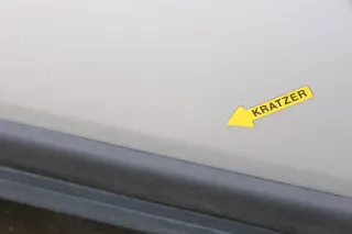 Audi 80 90 Tür vorne links Fahrertür Rahmen Türblatt grau LY7T -ohne Anbauteile - Bild 13