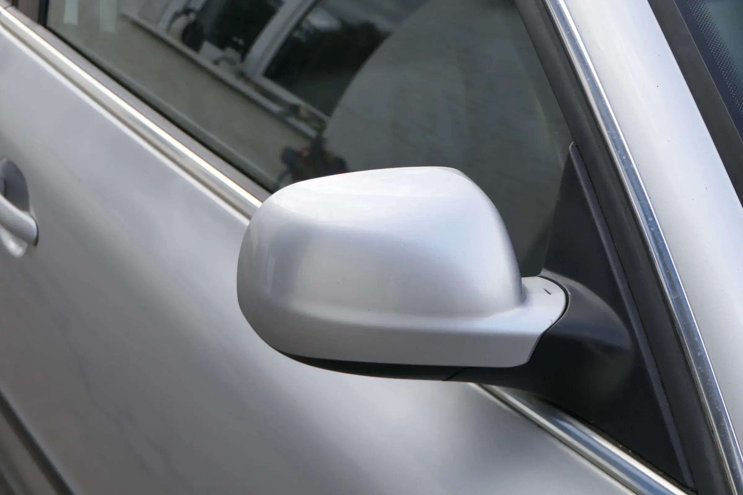 VW Passat 3B 3BG elektrischer Spiegel Außenspiegel rechts Glas silber LA7W - Bild 1