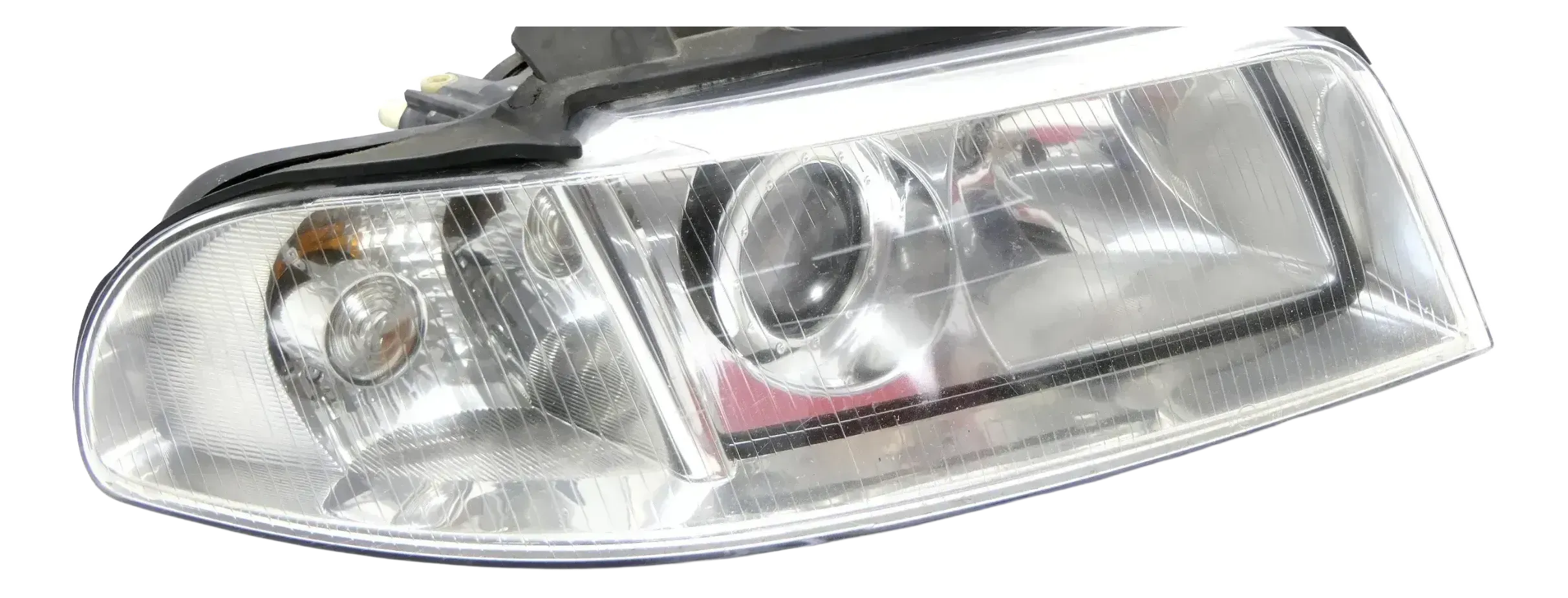 Audi A4 B5 Scheinwerfer Xenon vorne rechts Faceliftmodell - 3x Halter gebrochen - Bild 1