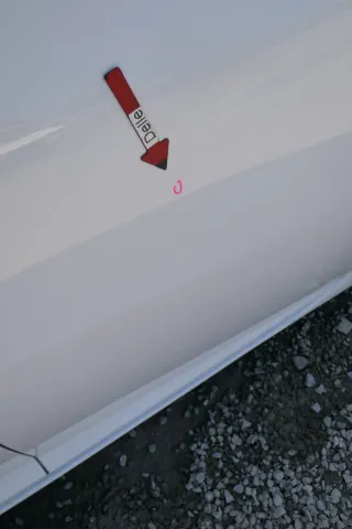 Seat Ibiza 6J Tür hinten links weiß LB9A 4/5-Türer - ohne Anbauteile - Bild 5