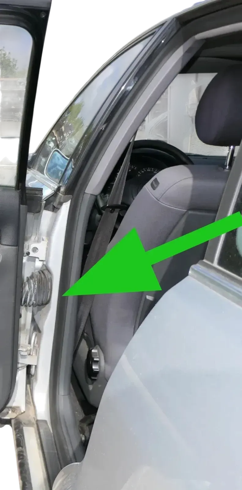 Audi A4 B5 Türdichtung Dichtung Tür hinten links innen Türgummi Facelift Limous - Bild 1