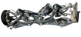 VW Golf 5 V Achse hinten Hinterachse Achsträger Querlenker Stabi Stabilisator cc - Bild 1