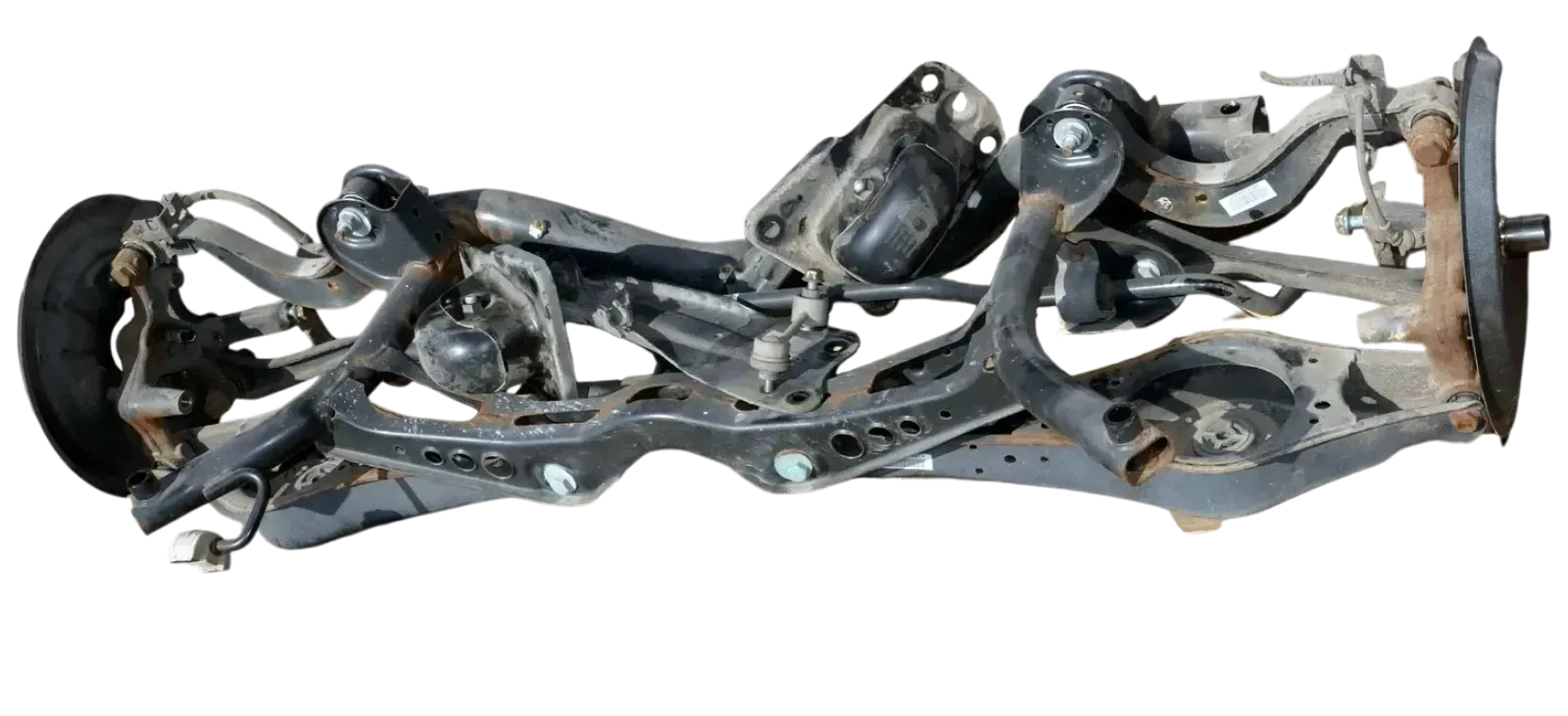 VW Golf 5 V Achse hinten Hinterachse Achsträger Querlenker Stabi Stabilisator cc - Bild 1