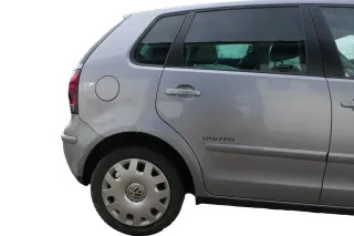 VW Polo 9N 9N3 Tür hinten rechts 4/5-Türer grau silber LA7R - ohne Anbauteile - Bild 1