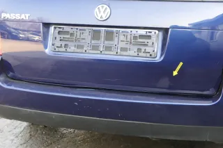Passat 3BG Kombi Variant Heckklappe Klappe Kofferraumklappe grau LD7W Scheibe - Bild 9