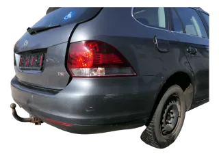 VW Golf 5 + 6 Kombi Avant Stoßstange hinten Heckstoßstange grau LD7X Spoiler PDC - Bild 4