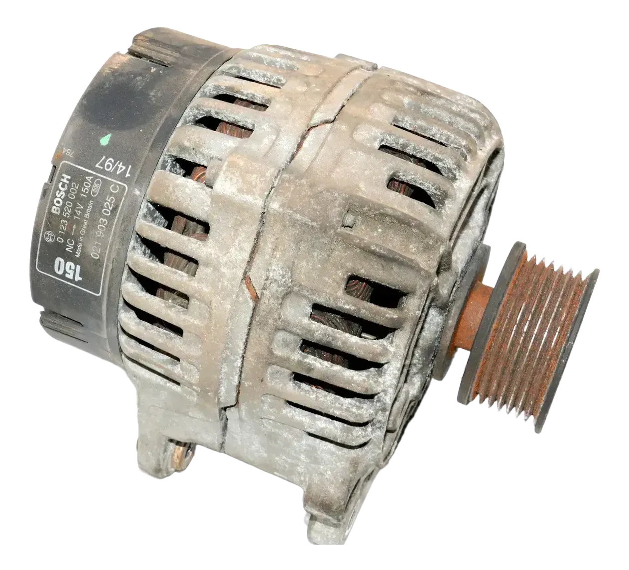VW Sharan 7M Alhambra VR6 2,8 150A Lichtmaschine Generator 021903025G - Bild 1