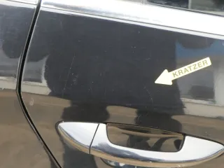 VW Passat 3C Kombi Variant Tür hinten rechts schwarz LC9X ohneAnbauteile - Bild 5