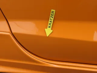 Ibiza 6J Tür vorne rechts Beifahrertür orange LP2C 2/3-Türer - ohne Anbauteile - Bild 4