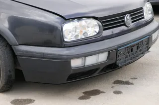 VW Golf 3 auch Cabrio Stoßstange vorne Stoßfänger vorn schwarz - Bild 10