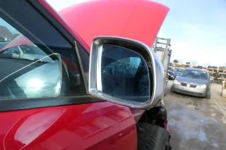 2xAudi A3 8P elektrischer Spiegel Außenspiegel vorne links + rechts silber chrom - Bild 6