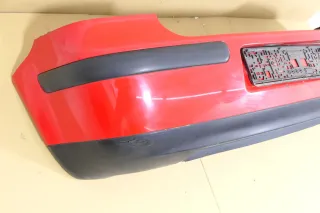 VW Golf 4 Limousine Stoßstange hinten Heckstoßstange Stoßfänger rot LP3G - Bild 4