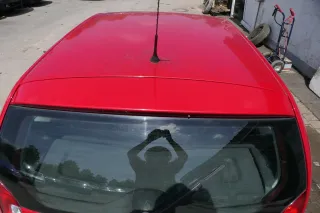 Skdoa Citigo 1S Heckklappe Klappe Kofferraumklappe + Scheibe rot LY3D - Bild 3