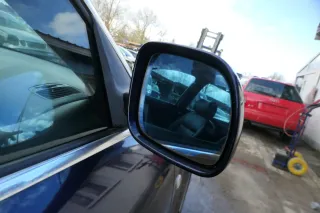 Audi A6 4B Spiegel Außenspiegel rechts elektrisch blau LZ5T + Glas - Bild 2
