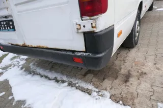 VW LT 35 2D Stoßstange hinten Frontstoßstange schwarz Träger - Bild 5