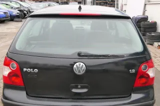 VW Polo 9N3 9N Heckklappe Kofferraumklappe Klappe schwarz LC9Z - Scheibe - Bild 1