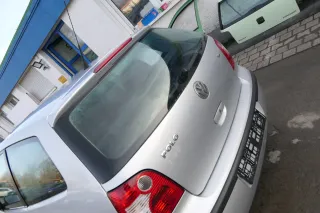 VW Polo 9N Fun Heckklappe Kofferraumklappe Klappe hinten silber LA7W metal - Bild 4