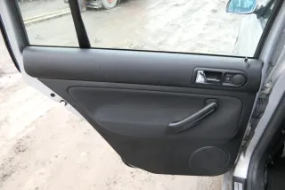 1x VW Golf 4 1J Kombi Türverkleidung Verkleidung Tür hinten links schwarz - Bild 4