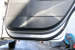 VW Polo 9N 9N3 Tür hinten rechts 4/5-Türer grau silber LA7W - ohne Anbauteile - Bild 5