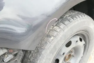 VW Polo 9N3 Kotflügel vorne links schwarz LC9Z - Bild 2