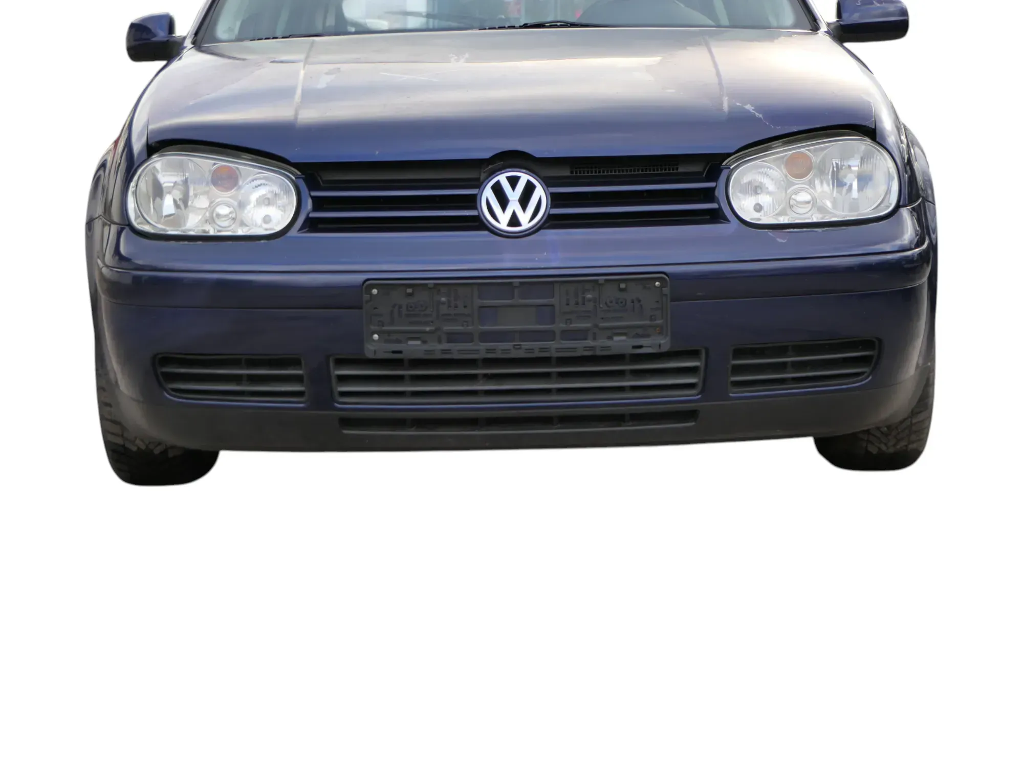 VW Golf 4 1J Stoßstange vorne Stoßfänger vorn blau LB5N - Bild 1