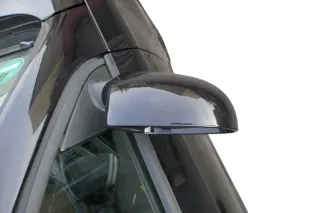 Passat 3C elektrischer Spiegel Außenspiegel rechts +Glas Blinker schwarz LC9X - Bild 4