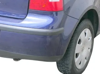 VW Polo 9N 9N3 Stoßstange Heckstoßstange hinten blau LB5N - Bild 9