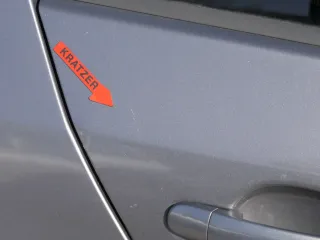Golf 5 V 1K Tür Türrahmen hinten rechts 4/5-Türer grau LA7T -ohneAnbautei - Bild 14