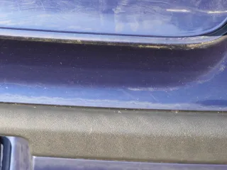 VW Polo 9N 9N3 Stoßstange Heckstoßstange hinten blau LB5N - Bild 4
