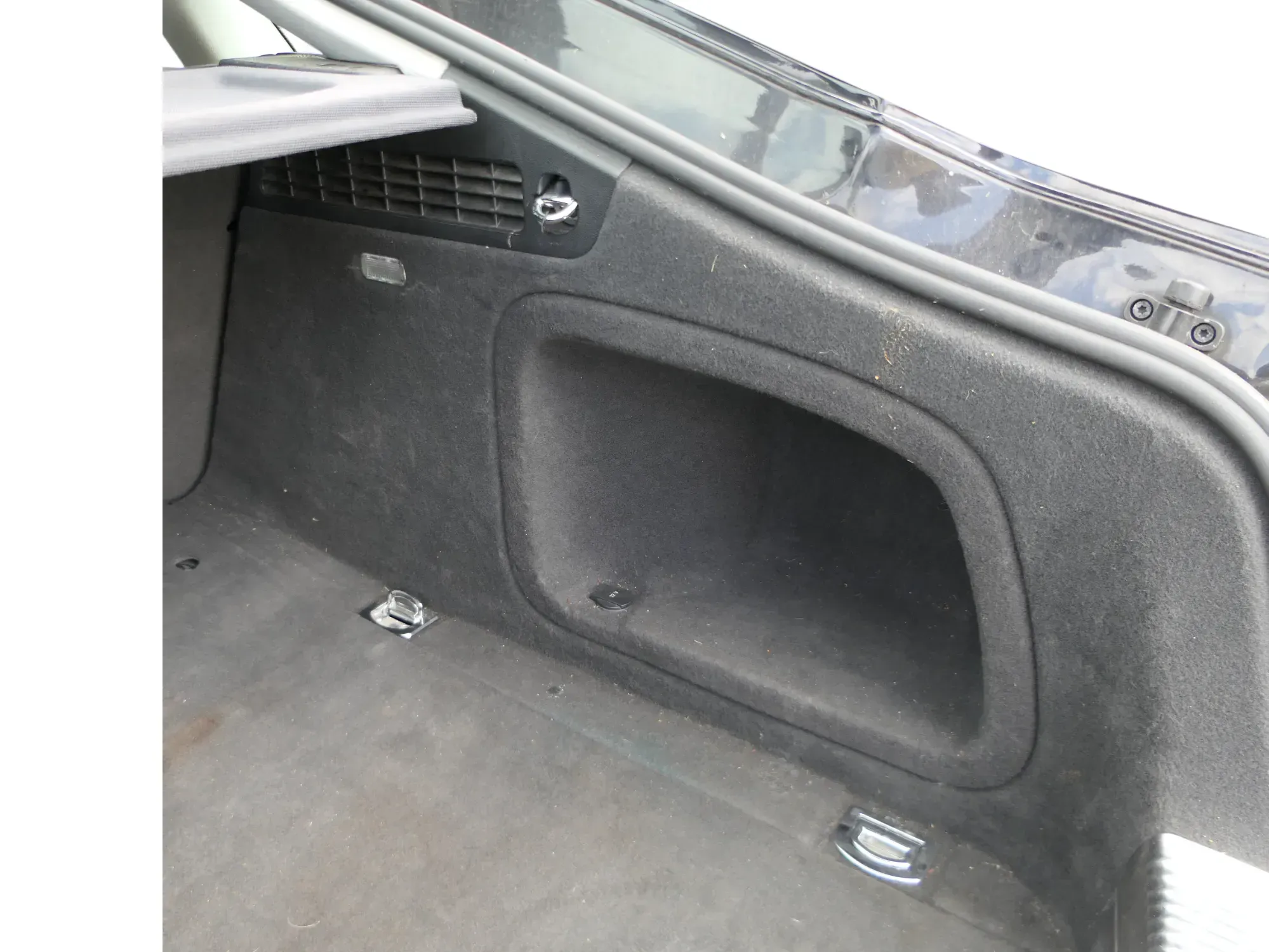A5 Sportback 4/5Tür Abdeckung Verkleidung Kofferraum hinten rechts Seite schwarz - Bild 1