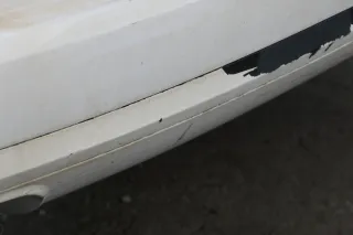 VW Passat 3C Kombi Stoßstange hinten Heckstoßstange Stoßfänger weiß LB9A - Bild 9
