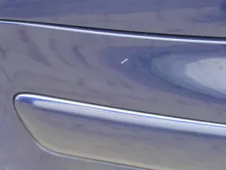 VW Golf 4 Stoßstange vorne Frontstoßstange Stoßfänger blau LB5N SWR -ohne Kappen - Bild 11