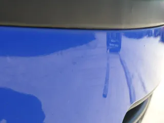 VW Polo 9N Stoßstange Frontstoßstange vorne blau LA5F - Bild 4