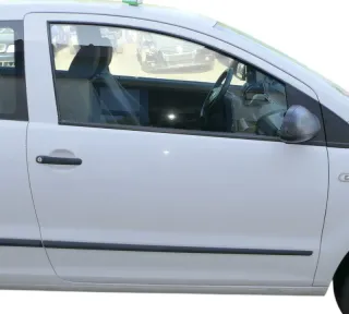 VW Fox 5Z Tür vorne rechts Beifahrertür rechts weiß LB9A - ohne Anbauteile - Bild 1