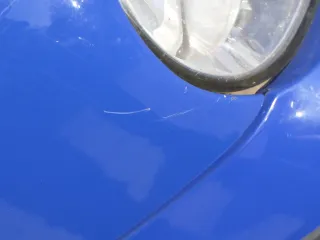 VW Golf 4 1J Kotflügel vorne rechts blau LA5C - Bild 2