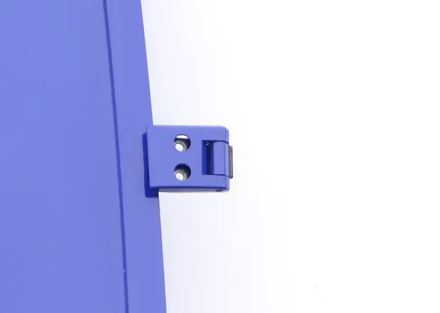 1x VW Crafter 7C MAN TGE Scharniere für Tür Flügeltür  rechts hinten oben blau - Bild 1