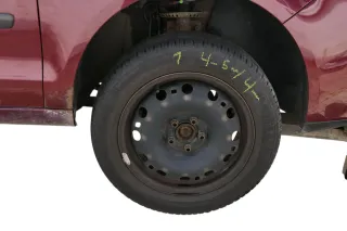 4x VW Polo 9N 6R Felgen Reifen 195/55 R15 85V Sommerreifen ca. 4-6mm - Bild 6