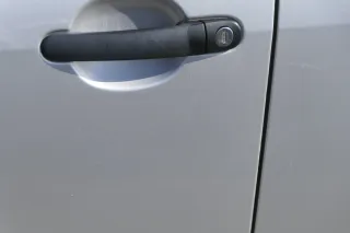 Fabia 6Y Kombi + Limousine Tür vorne links Fahrertür grau LF7T silber ohneAnba - Bild 6