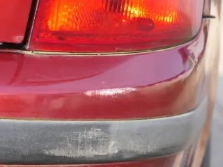 Skoda Fabia 6Y Kombi Stufenhec Stoßstange hinten Heckstoßstange rot braun LF3T - Bild 20