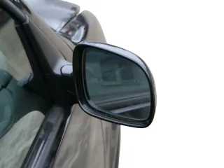 VW Golf 4 Bora elektrischer Spiegel vorne rechts Außenspiegel schwarz LC9Z+ Glas - Bild 5