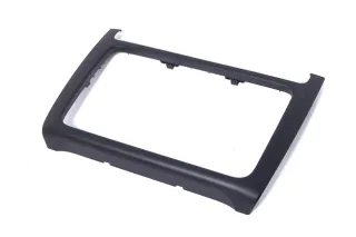 VW Polo 6R Mittelkonsole Verkleidung um Radio / Navi schwarz Blende - Bild 1