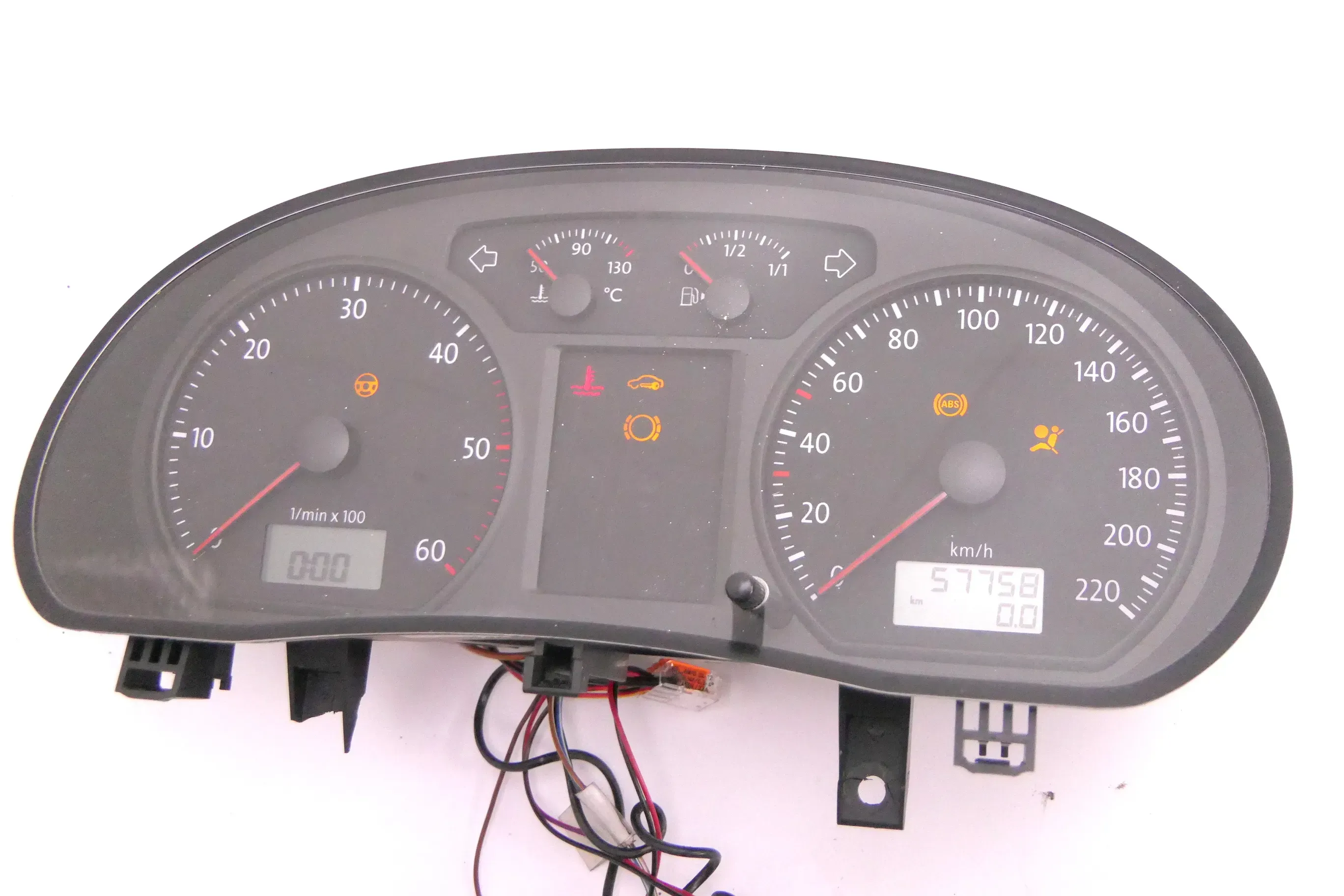 VW Polo 9N3 Tacho Tachometer Kombiinstrument 57.000km 6Q0920825F 1,4TDI BNV BNM - Bild 1