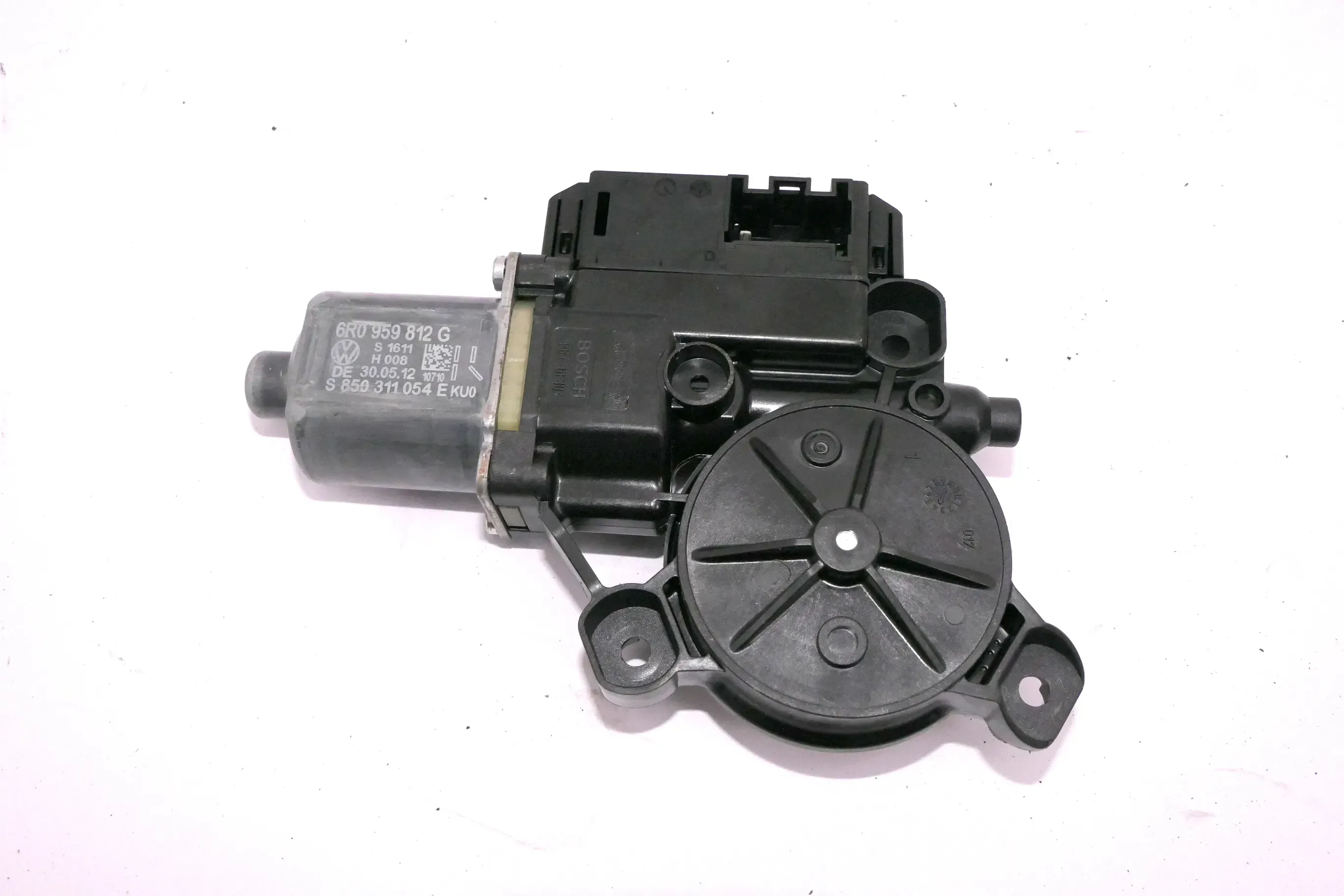 VW Polo 6R ektrischer Fensterheber Motor hinten rechts 6R0959812G 4/5-Türer - Bild 1
