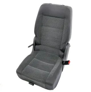 VW Touran Sitz hinten rechts (hinter Beifahrersitz) Rücksitz anthrazit Isofix 83 - Bild 2