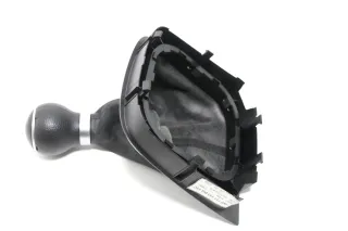 VW Golf 5 Schaltknauf Schaltsack Schaltung Schaltknüppel original 5-Gang Leder C - Bild 2