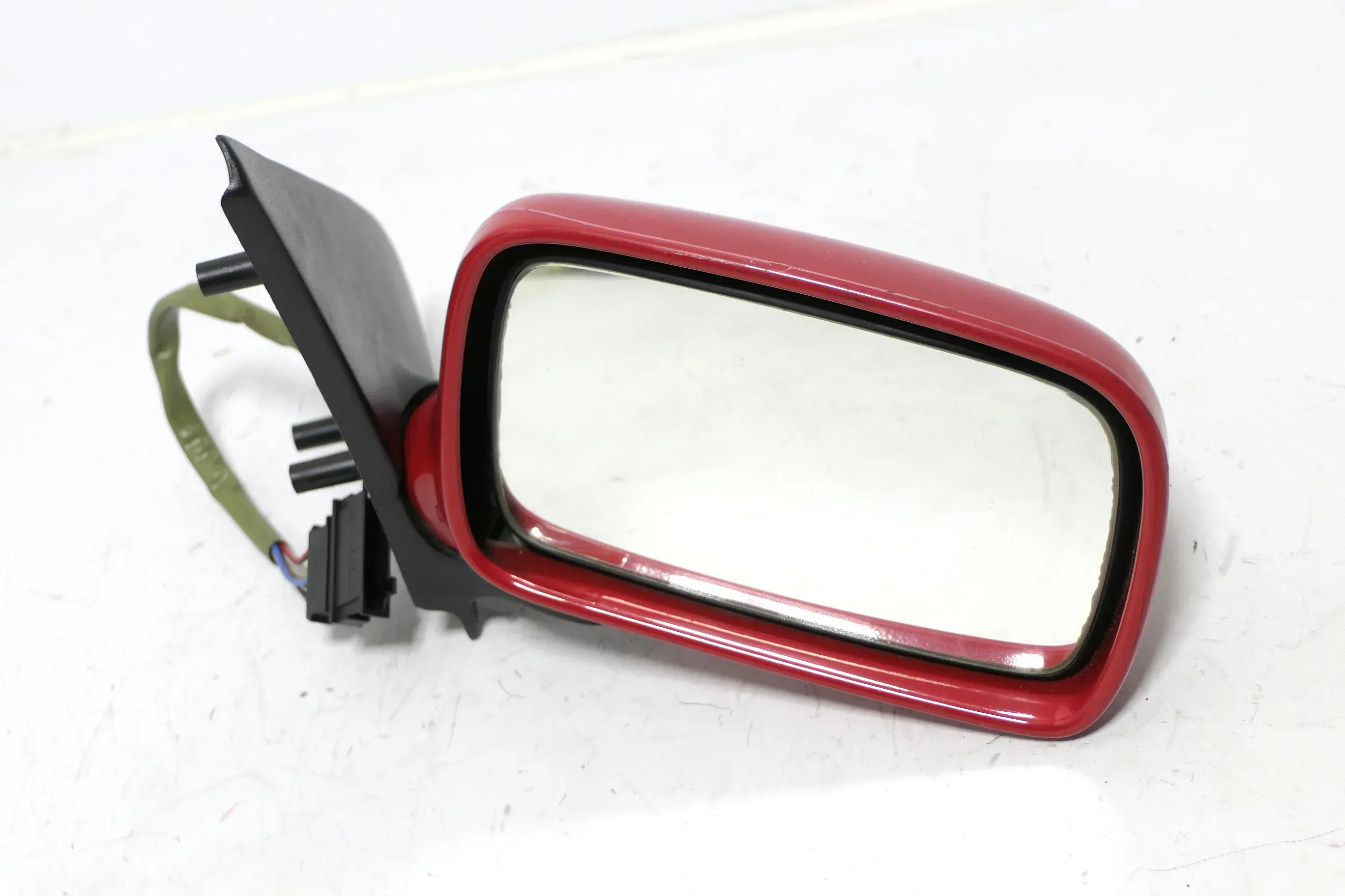 VW Polo 6N elektrischer Spiegel Außenspiegel rechts außen rot LP3G + Glas - Bild 1